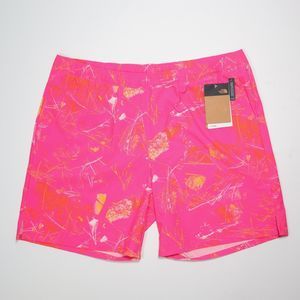 The North Face Wander Shorts Pink Glo Valley Print Men’s XL